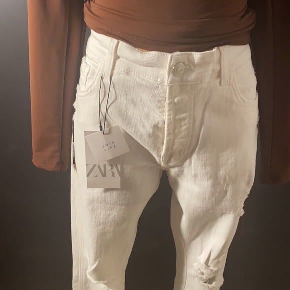 Zara distressed jeans size 32 - Picture 3 of 8